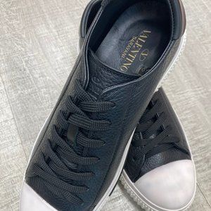 Valentino Men's Leather Black Sneaker